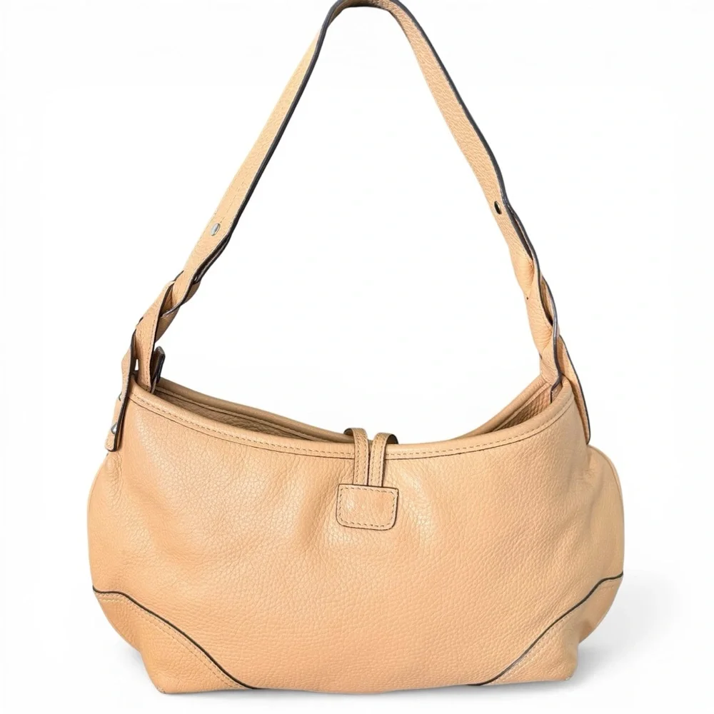 NWOT Adrienne Vittadini Leather Cheedah Print Hobo Bag